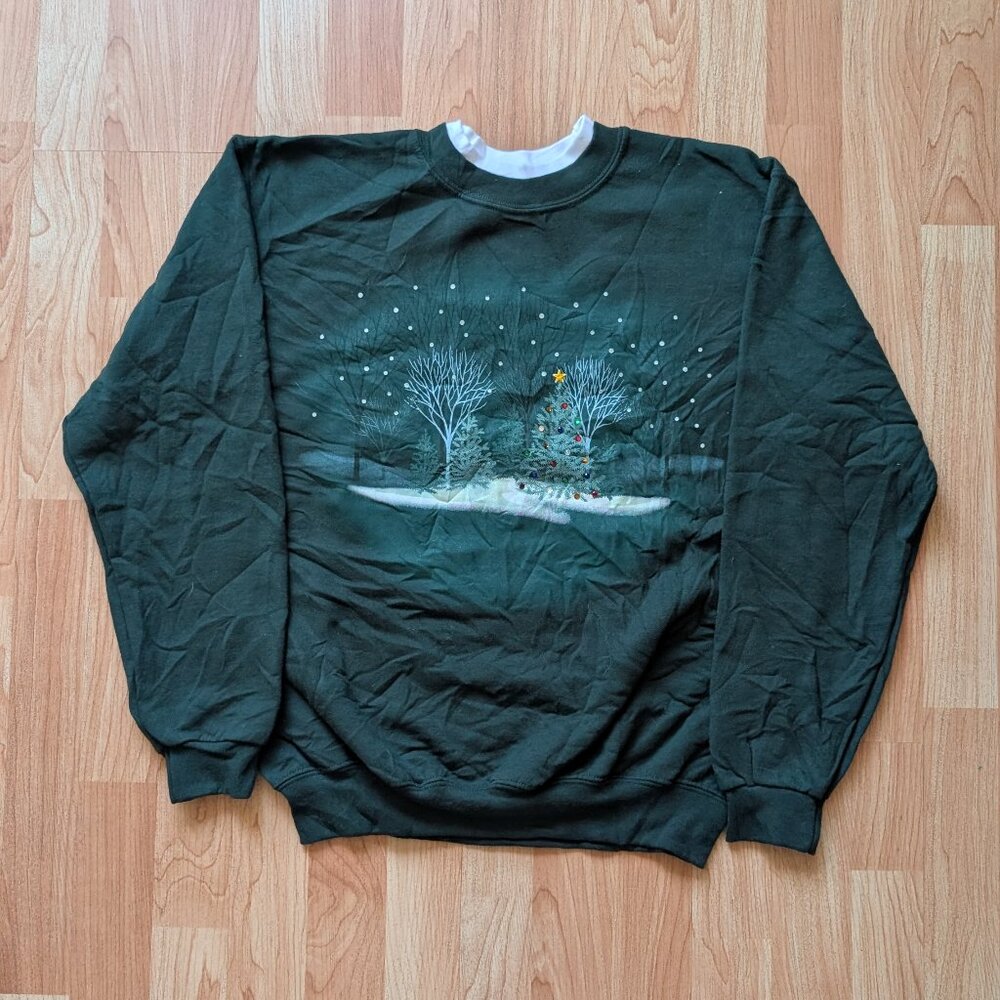 Green Christmas Tree Ugly Christmas Sweater